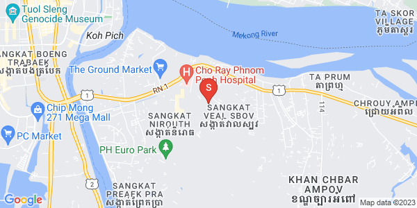 Mapa: 008, Veal Sbov, Chbar Ampov, Phnom Penh