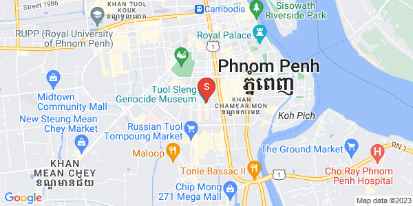 Mapa: BKK 3, Boeng Keng Kang, Phnom Penh