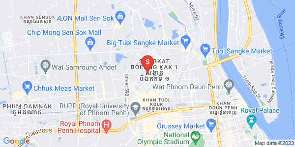 万谷湖1分区, 堆谷区, 金边地图