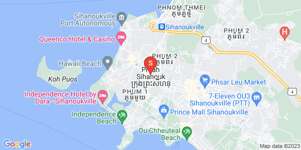 Map of Sangkat Buon, Sihanoukville