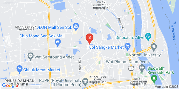 万谷湖1分区, 堆谷区, 金边地图