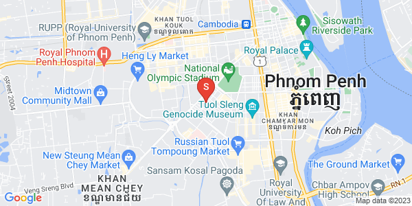 Mapa: 174, Toul Svay Prey 1, Boeng Keng Kang, Phnom Penh