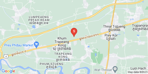 020, Samrong Tong시, Samraong Tong시, 파운드스비성 지도