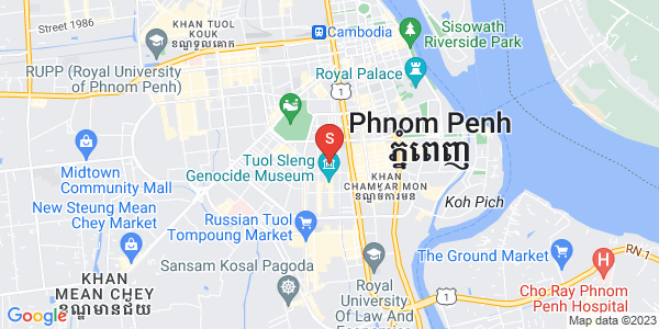 Mapa: Boeung Prolit, 7 Makara, Phnom Penh
