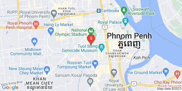 Map of Veal Vong, 7 Makara, Phnom Penh