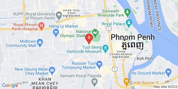 Map of Veal Vong, 7 Makara, Phnom Penh