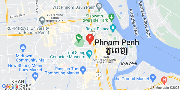 Mapa: Boeung Prolit, 7 Makara, Phnom Penh