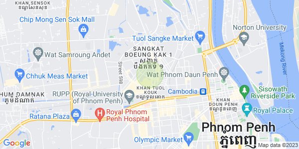 ផែនទី បឹងកក់២, ទួលគោក, ភ្នំពេញ