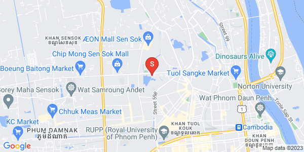 新金边, 森速区, 金边地图