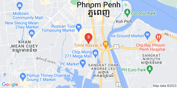 沙南哥分区, 占卡蒙, 金边地图