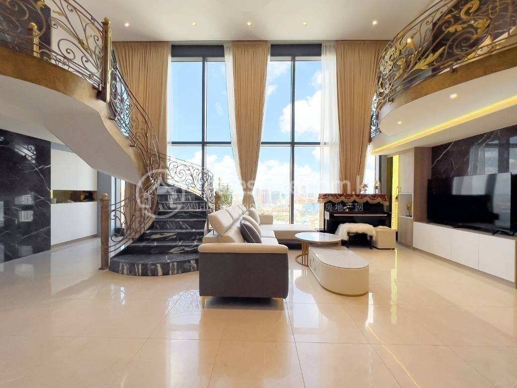 Penthouse For Sale & Rent in Tonle Bassac, Chamkarmon, Phnom Penh