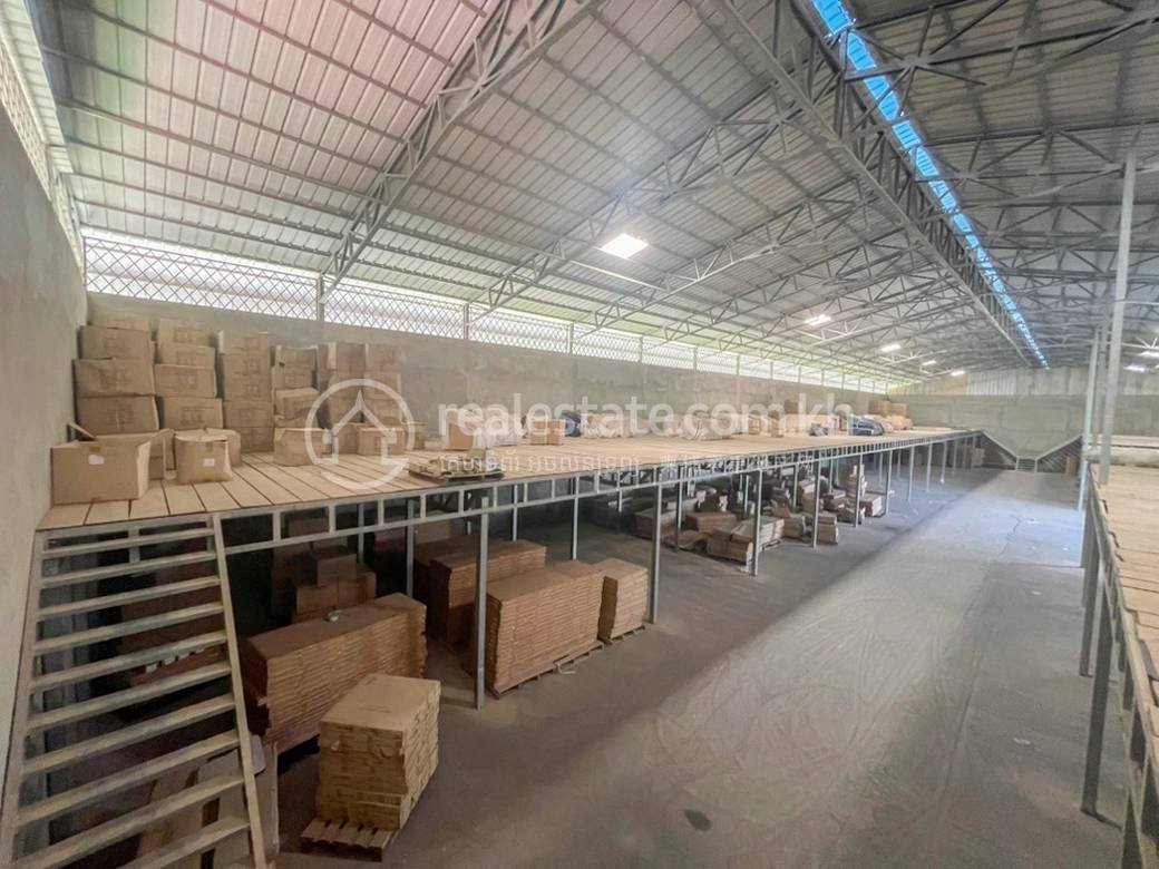 Dangkao仓库出租，位于Prey SaDangkao，价格$1,900