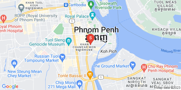 Mapa: Boeung Prolit, 7 Makara, Phnom Penh