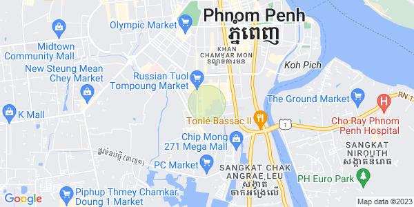 朱德奔1分区, 占卡蒙, 金边地图