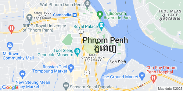 Mapa: Boeung Trabek, Chamkarmon, Phnom Penh