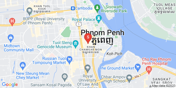 BKK 1, ボンケンコン, プノンペンの地図