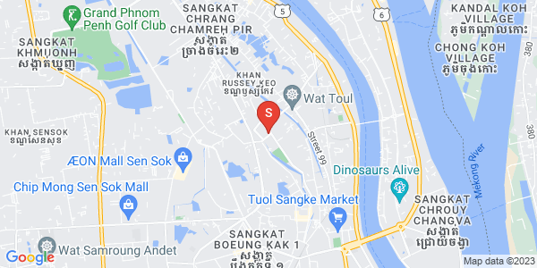 Map of Tuol Sangke, Russey Keo, Phnom Penh