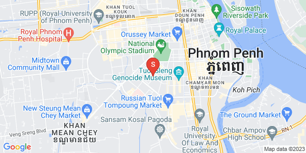 Mapa: Olympic, Boeng Keng Kang, Phnom Penh