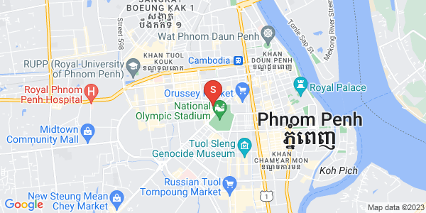 Map of Veal Vong, 7 Makara, Phnom Penh