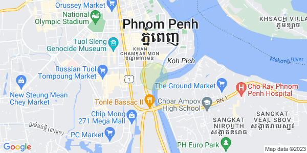 百色河分区, 占卡蒙, 金边地图