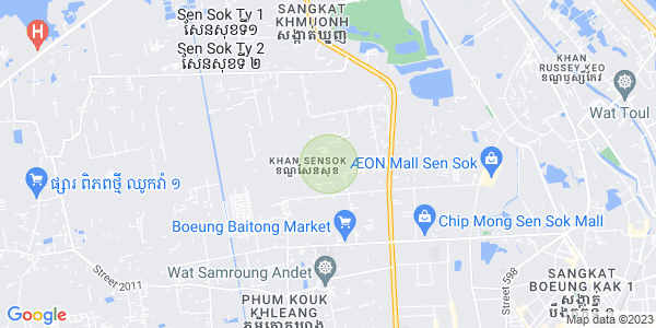 Khmuonh分区, 森速区, 金边地图
