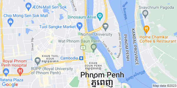 แผนที่ สระจก, ดวนป็ญ, พนมเปญ
