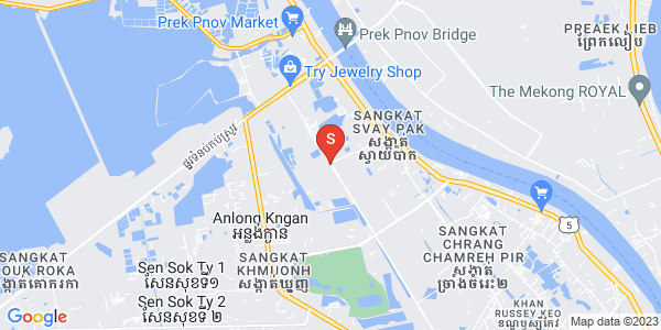 Map of Khmuonh, Sen Sok, Phnom Penh