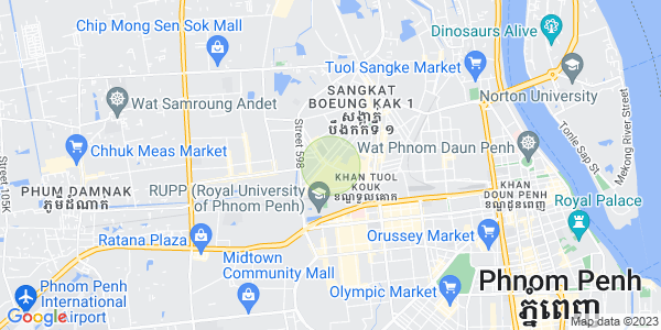 ផែនទី បឹងកក់២, ទួលគោក, ភ្នំពេញ