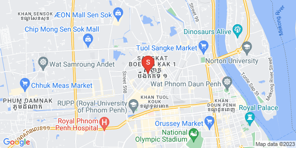 宣城2, 堆谷区, 金边地图