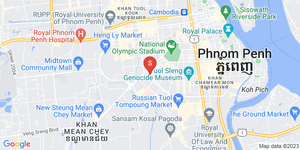 Toul Svay Prey 2镇, 波哥堪, 金边地图