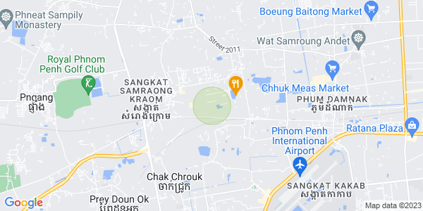 Map of Samraong Kraom, Por Sen Chey, Phnom Penh