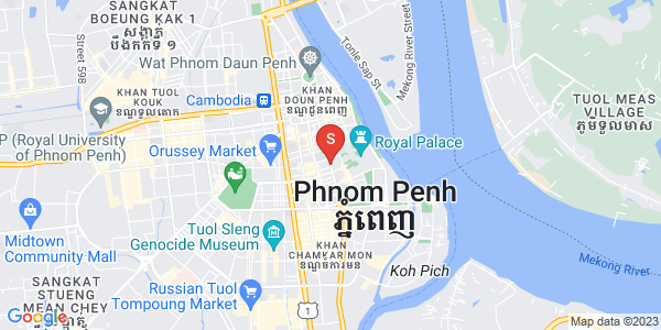 プサートメイ1, ドーンペン, プノンペンの地図