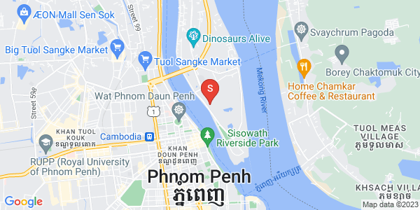 水净华区, 金边地图