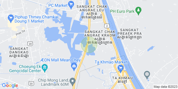 长夏上社分区, 棉芷区, 金边地图