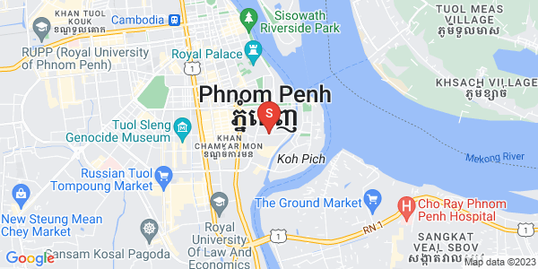 百色河分区, 占卡蒙, 金边地图