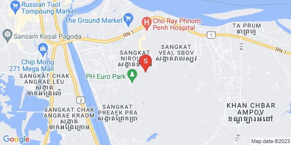 Carte de Nirouth, Chbar Ampov, Phnom Penh