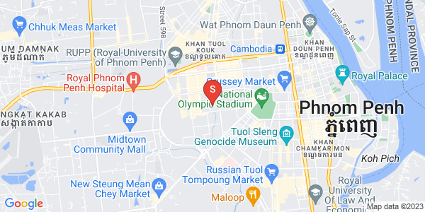 Mapa: Boeung Salang, Toul Kork, Phnom Penh