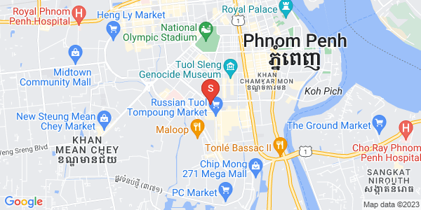 แผนที่ บีเคเค 3, บึงเกงกอง, พนมเปญ