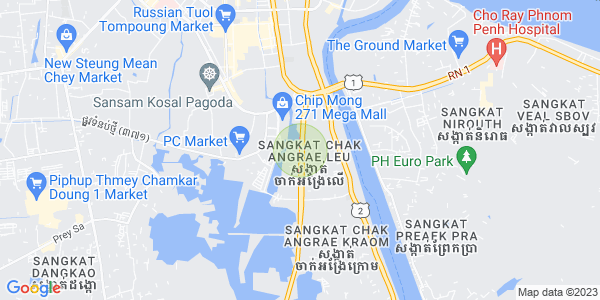 长夏上社分区, 棉芷区, 金边地图