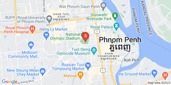 แผนที่ ตวลสวายเปรย 1, บึงเกงกอง, พนมเปญ