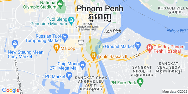 百色河分区, 占卡蒙, 金边地图