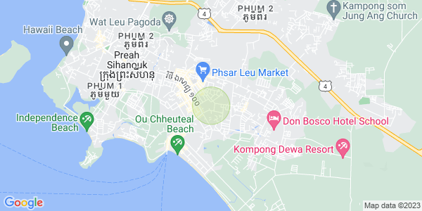 Map of Sangkat Pir, Sihanoukville