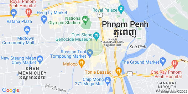 แผนที่ BKK 1, บึงเกงกอง, พนมเปญ