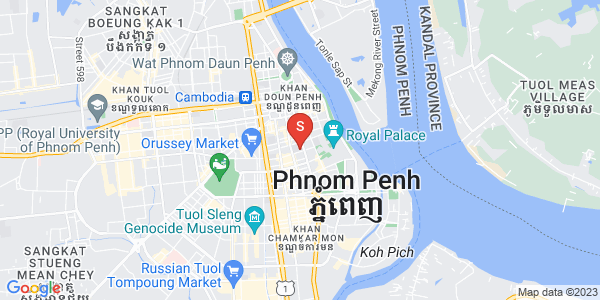 Mapa: Chakto Mukh, Daun Penh, Phnom Penh