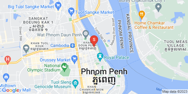 ផែនទី ចតុមុខ, ដូនពេញ, ភ្នំពេញ
