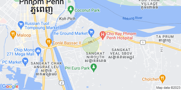 แผนที่ นิรุต, จบาร์อamเปา, พนมเปญ