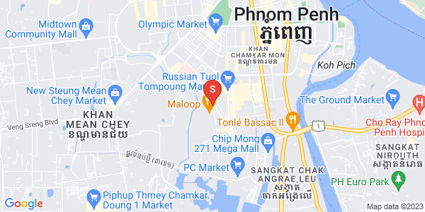 Mapa: Toul Tum Poung 1, Chamkarmon, Phnom Penh