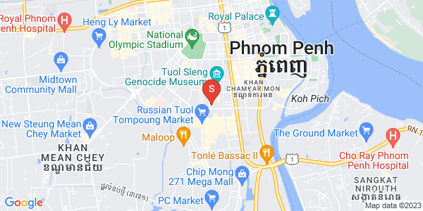ផែនទី បឹងកេងកង១, បឹងកេងកង, ភ្នំពេញ