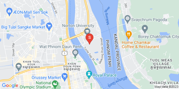 แผนที่ บักแกง, จเรยจังวา, พนมเปญ