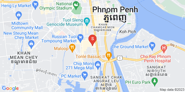 Mapa: Boeung Trabek, Chamkarmon, Phnom Penh